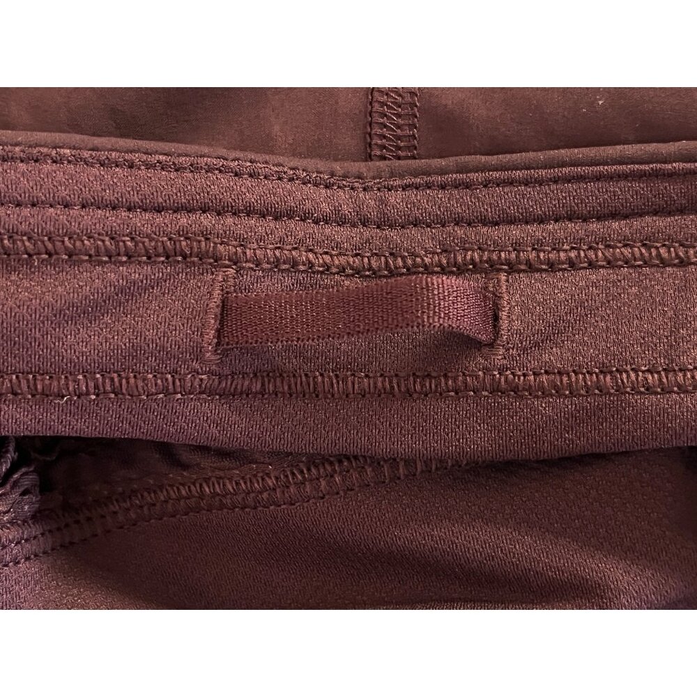 Lululemon Women's XL Burgundy Fast Free High Rise Classic Fit Split Shorts  33" - Picture 4 of 5